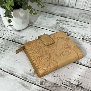 ART DECO 7321 Map Wallet